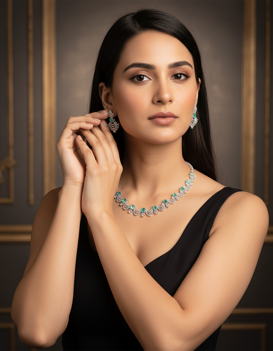 Isle wave Necklace set